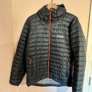 Men’s Rab puffy jacket